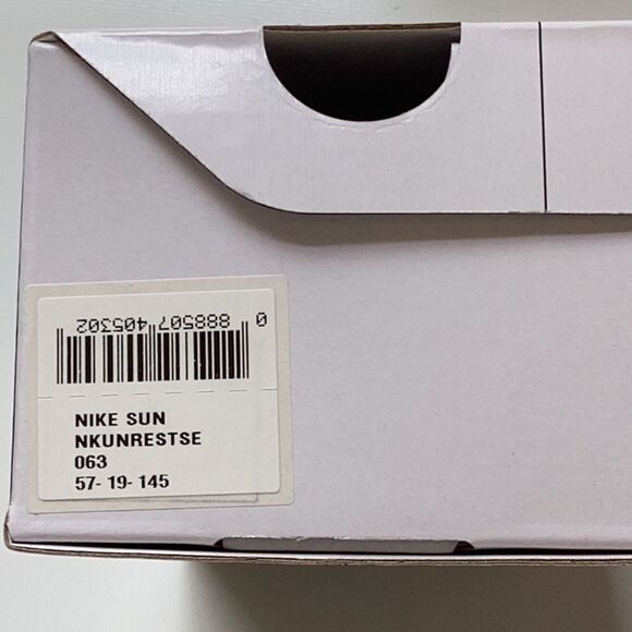 NIKE NEW UNREST SE 57MM SUNGLASSES CRYSTAL ANTHRACITE/GREEN 57MM LENS UNISEX - Picture 5 of 5